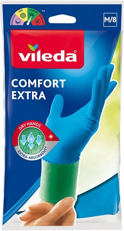 Gum.rukavice Comfort č.8/M Vileda 145743 | Úklidové a ochranné pomůcky - Rukavice, zástěry a čepice Gum.rukavice Comfort č.8/M Vileda 145743 | Úklidové a ochranné pomůcky - Rukavice, zástěry a čepice
